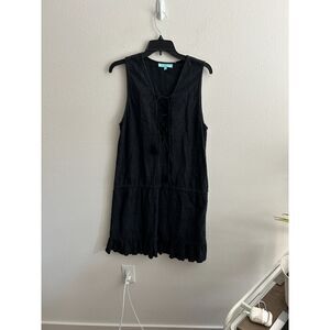 Melissa Odabash Cotton Sleeveless Dress Swim Coverup Size L